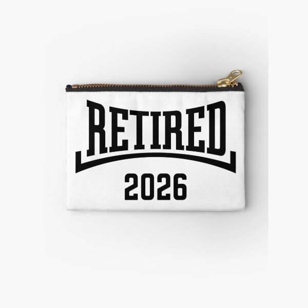 Item preview, Retired 2026 (Retiree / Pensioner / Concave / Black) designed and sold by MrFaulbaum.