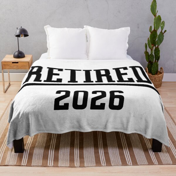 Item preview, Retired 2026 (Retiree / Pensioner / Concave / Black) designed and sold by MrFaulbaum.