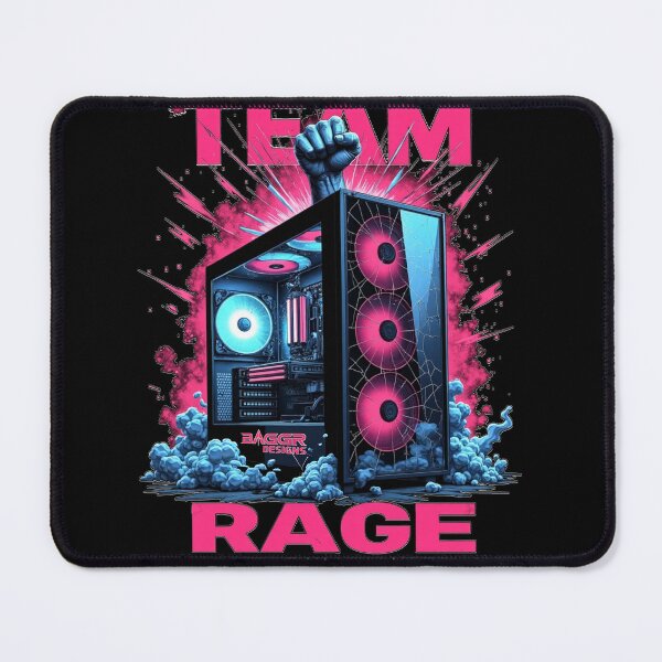 Item preview, Team Rage – Gamer PC Power Shirt designed and sold by BaggrDesigns.