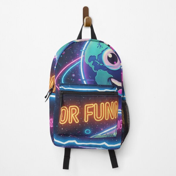 Item preview, Funny World – Neon Earth Character Design designed and sold by Ranrajshop.