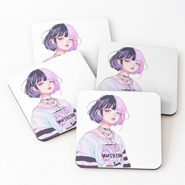 Item preview, Anime Girl Art designed and sold by HappySproutArt.