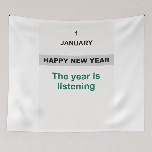Item preview, Happy New Year - January 1, Edition: 10 designed and sold by ariksworld.