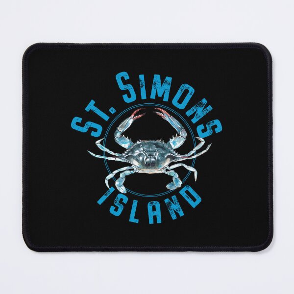 Item preview, St. Simons Island Georgia Blue Crab Design designed and sold by Futurebeachbum.