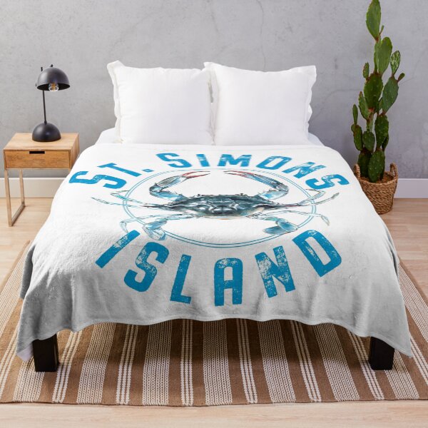 Item preview, St. Simons Island Georgia Blue Crab Design designed and sold by Futurebeachbum.