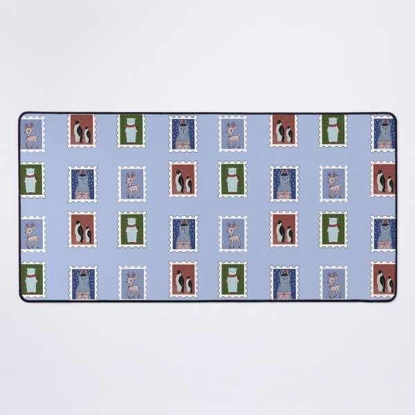 Item preview, Christmas Retro Stamps Set designed and sold by ellealsopaints.