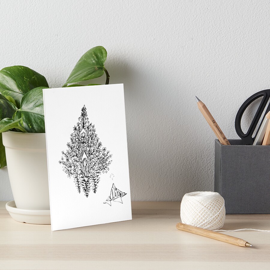 Item preview, Art Board Print designed and sold by Flowitheflow.
