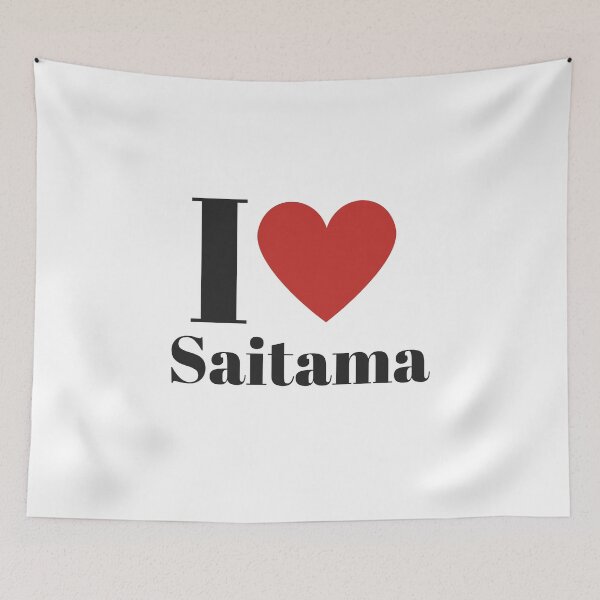 Item preview, I Love Saitama (English) designed and sold by freedom4life.