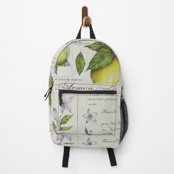 Item preview, Lemon botanical illustration in vintage style designed and sold by Art_By_Wing.