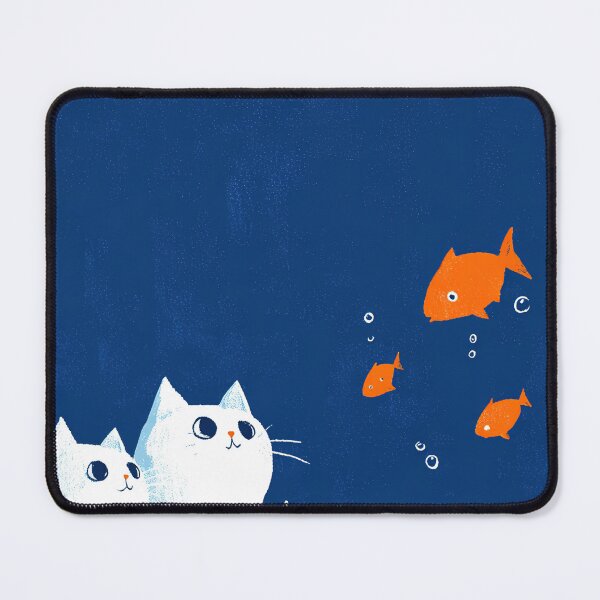 Item preview, Whiskered Wanderers' Water Playdate designed and sold by Venon28.