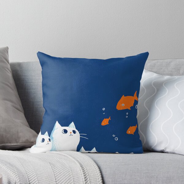 Item preview, Whiskered Wanderers' Water Playdate designed and sold by Venon28.