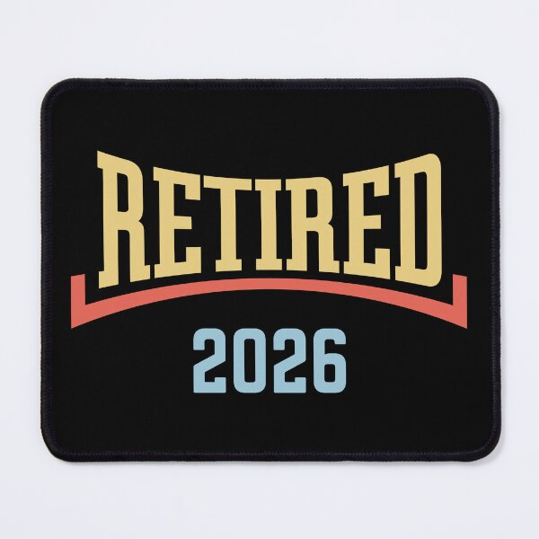 Item preview, Retired 2026 (Retiree / Pensioner / Concave / 3C) designed and sold by MrFaulbaum.