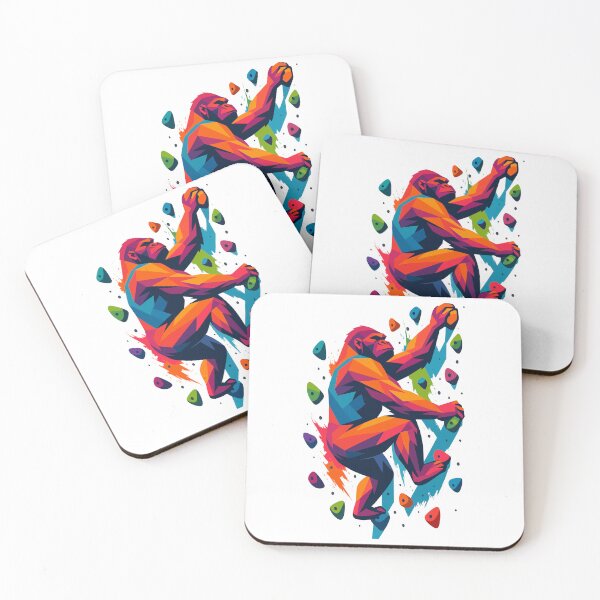 Item preview, Bouldering Climbing Strength Gorilla Silverback Gift designed and sold by Pineapple-Tree.