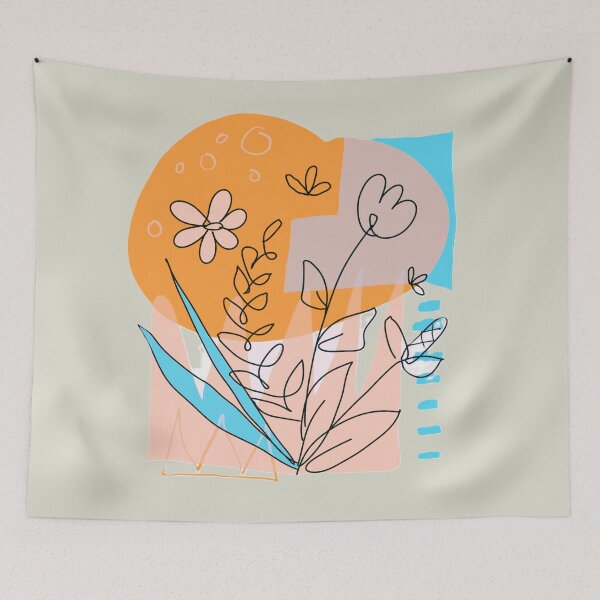 Item preview, Cute Summer Doodle Flower Aesthetic designed and sold by Lovemountain.