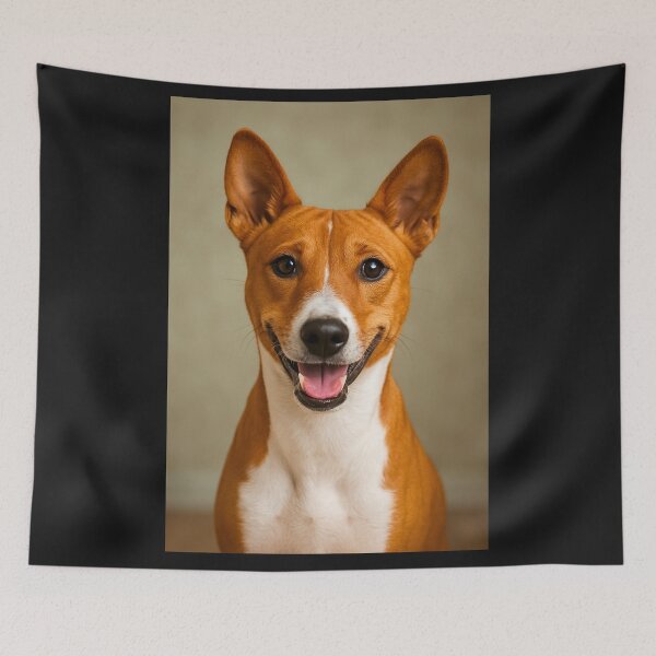 Aperçu de l'œuvre Chien Basenji créée et vendue par BackgroundND.