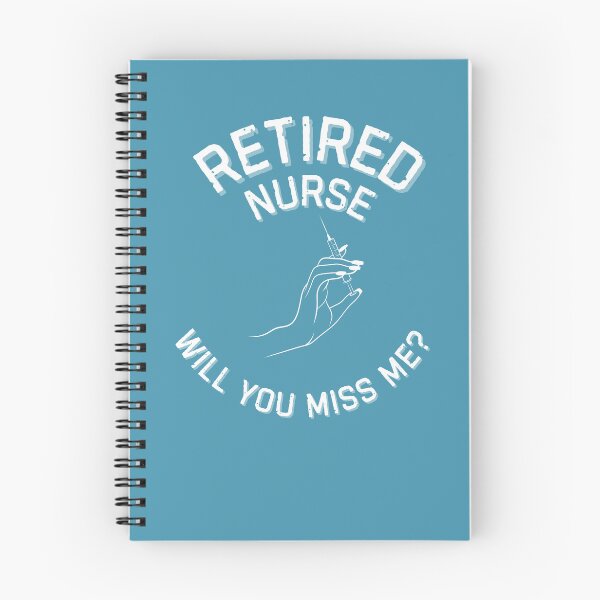Item preview, Nurse Retirement funny design Will you miss me designed and sold by TeeArtWorld.