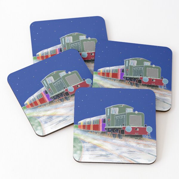 Item preview, Winter train designed and sold by AgnesPerry2020.