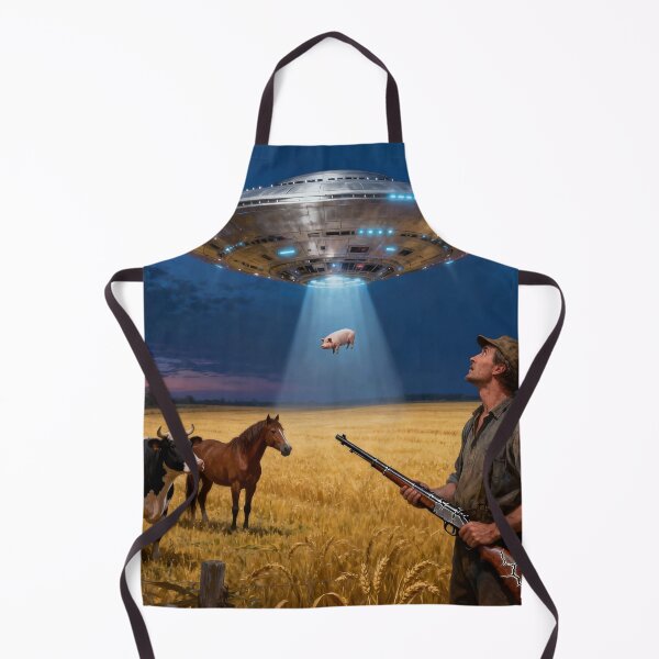 Item preview, When Pigs Fly - Don't Shoot at the Saucer designed and sold by shakespeare1212.