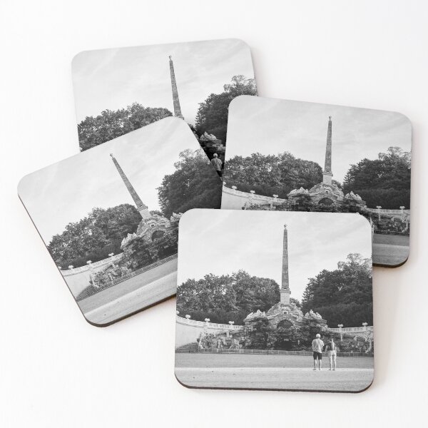 Item preview, Obeliskbrunnen. Schonbrunn Palace Park bw designed and sold by Jouko Lehto Photography.
