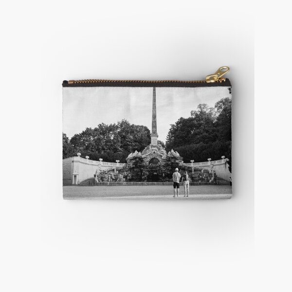 Item preview, Obeliskbrunnen. Schonbrunn Palace Park bw designed and sold by Jouko Lehto Photography.