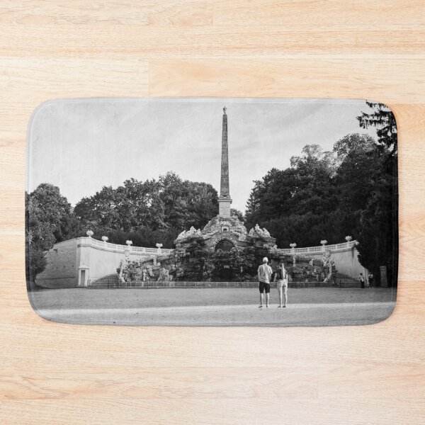 Item preview, Obeliskbrunnen. Schonbrunn Palace Park bw designed and sold by Jouko Lehto Photography.