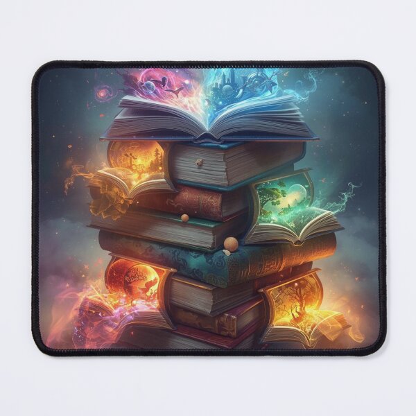Item preview, Book Lover Surreal Fantasy designed and sold by Drinkfanity.