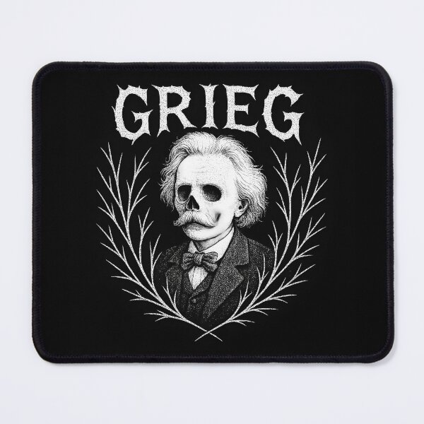Item preview, Grieg Black Metal – Nordic Maestro of the Macabre designed and sold by Tattee.