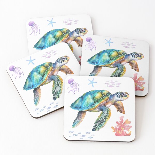 Item preview, Ocean Vibe Turtle designed and sold by GrifonJ.