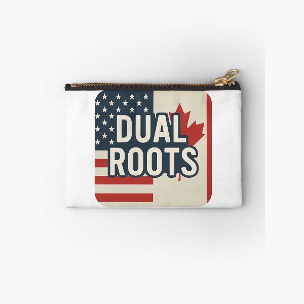 Item preview, Dual Roots USA Canada Flag Design designed and sold by CO-QC-Creative.