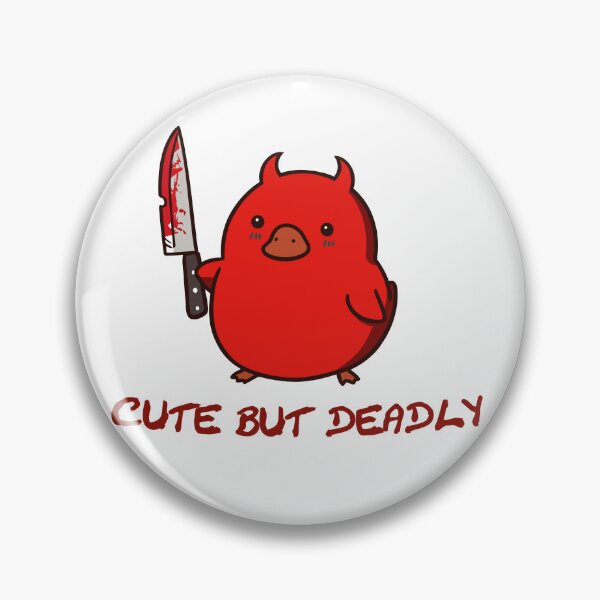 Item preview, Evil Duck Bloody Knife Cute But Deadly designed and sold by Gkinoki.