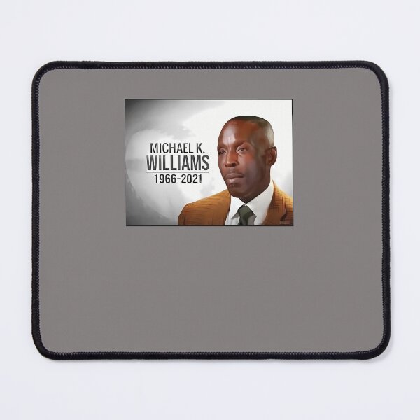 Item preview, OMAR LITTLE MICHAEL K WILLIAMS STICKERS designed and sold by WolfMullerd.