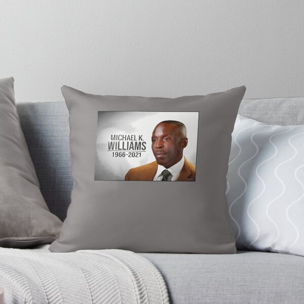 Item preview, OMAR LITTLE MICHAEL K WILLIAMS STICKERS designed and sold by WolfMullerd.