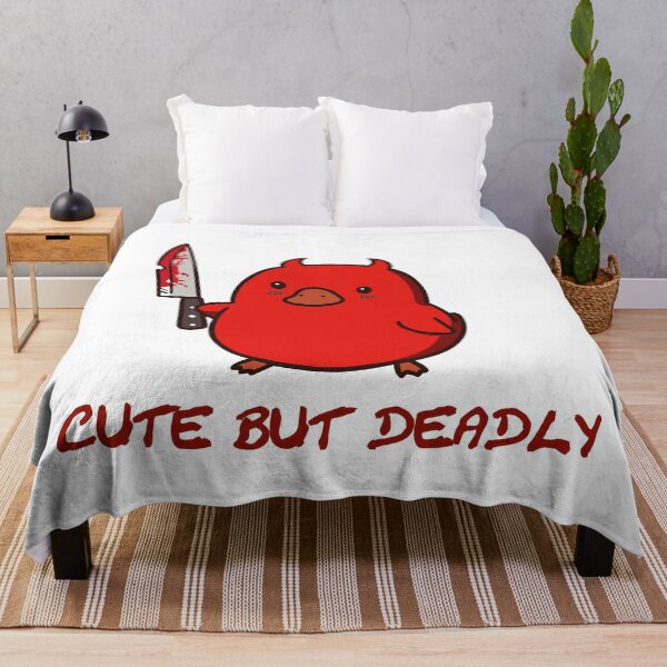 Item preview, Evil Duck Bloody Knife Cute But Deadly designed and sold by Gkinoki.