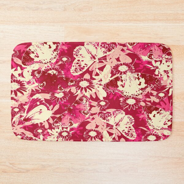 Item preview, Butterflies & Daisies Delight pink designed and sold by Printfantasia .