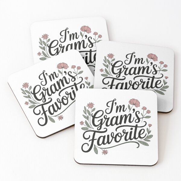 Item preview, I'm Grams Favorite Gift Grandma Grandmother Floral designed and sold by Lora Art.
