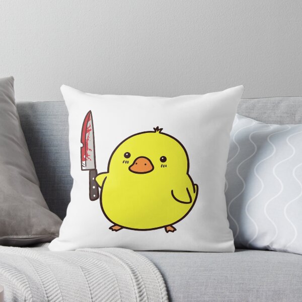 Item preview, Cute Duck Bloody Knife designed and sold by Gkinoki.