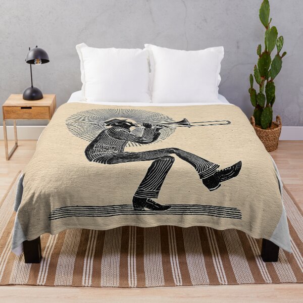 Item preview, Musician with Trombone Silhouette designed and sold by lautir.