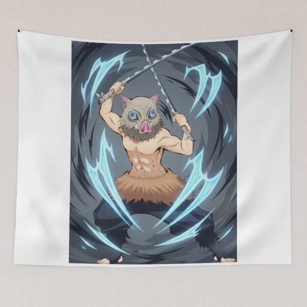 Item preview, Inosuke Hashibira, Demon Slayer, Kimetsu No Yaiba designed and sold by Innova_Creations.