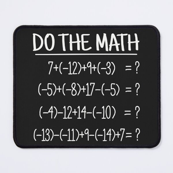 Item preview, Math teacher funny do math designed and sold by Think4Prints.