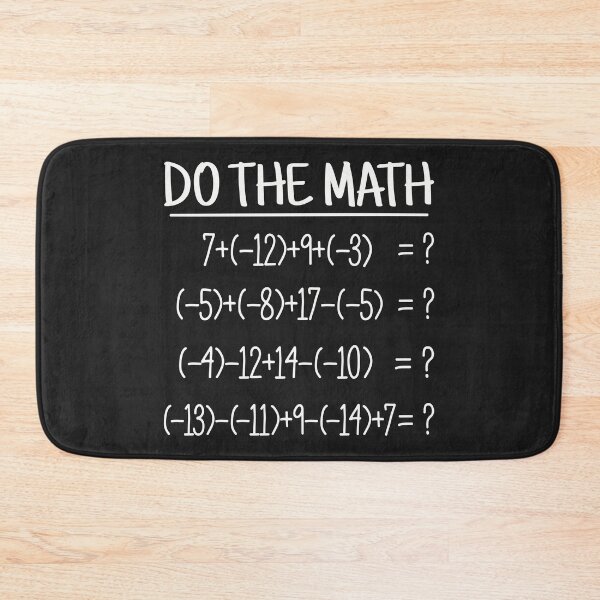 Item preview, Math teacher funny do math designed and sold by Think4Prints.