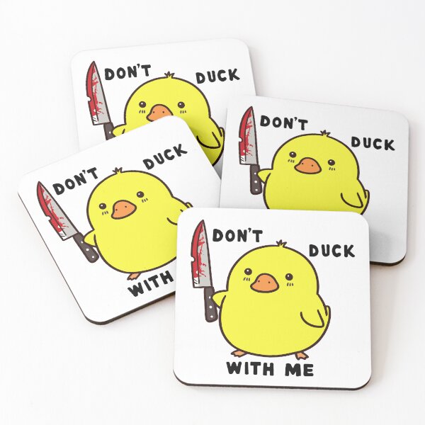 Item preview, Cute Duck Don't Duck With Me designed and sold by Gkinoki.