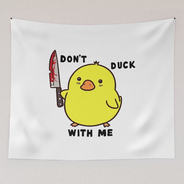 Item preview, Cute Duck Don't Duck With Me designed and sold by Gkinoki.