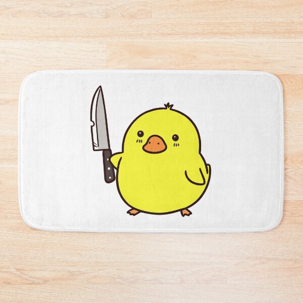 Item preview, Cute Duck With Knife designed and sold by Gkinoki.
