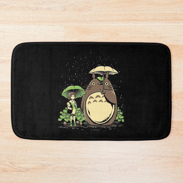 Item preview, totoro in rain designed and sold by Popolarisu.