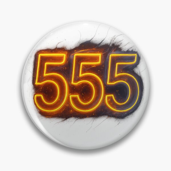 Item preview, Mystic Angel Number 555 Glowing Design designed and sold by HiteshArt111.