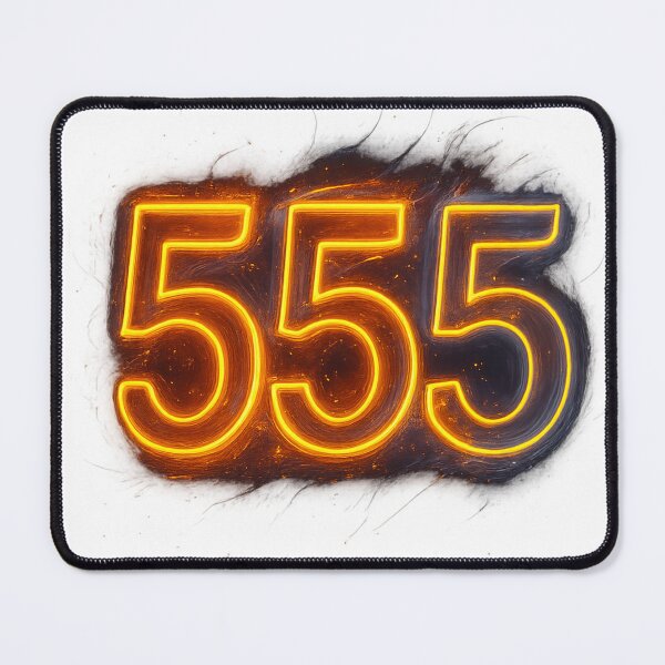 Item preview, Mystic Angel Number 555 Glowing Design designed and sold by HiteshArt111.