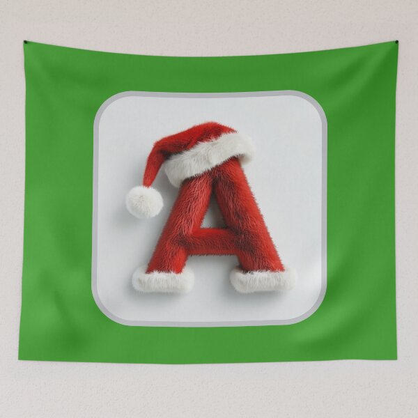 Item preview, Christmas Letter A designed and sold by GrifonJ.