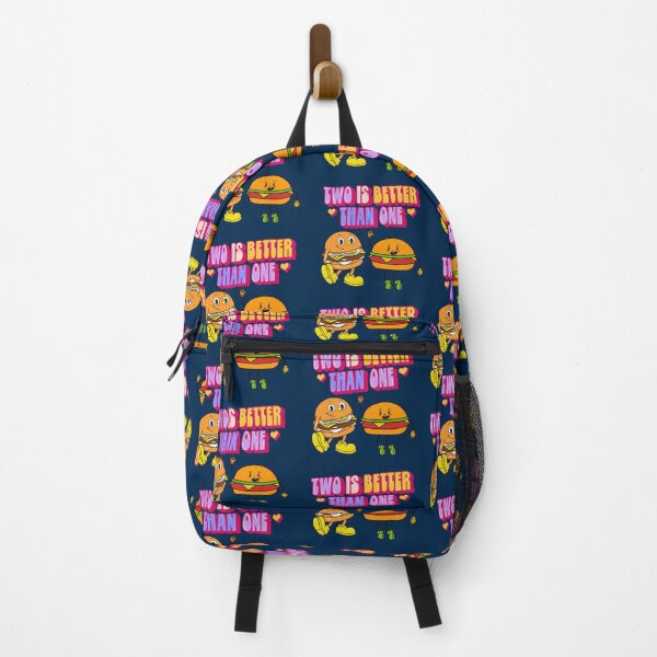 Item preview, Two Is Better Than One Retro Dancing Hamburgers designed and sold by Lovemountain.