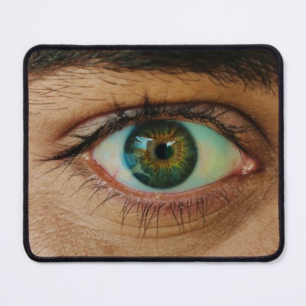 Item preview, Window to the Soul Realistic Green Eye Art designed and sold by OldTownKid.