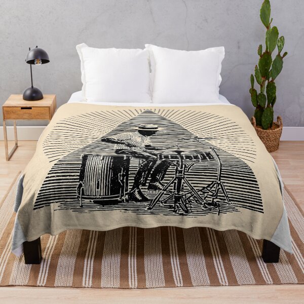 Item preview, Vintage jazz Drummer in Dynamic Motion designed and sold by lautir.