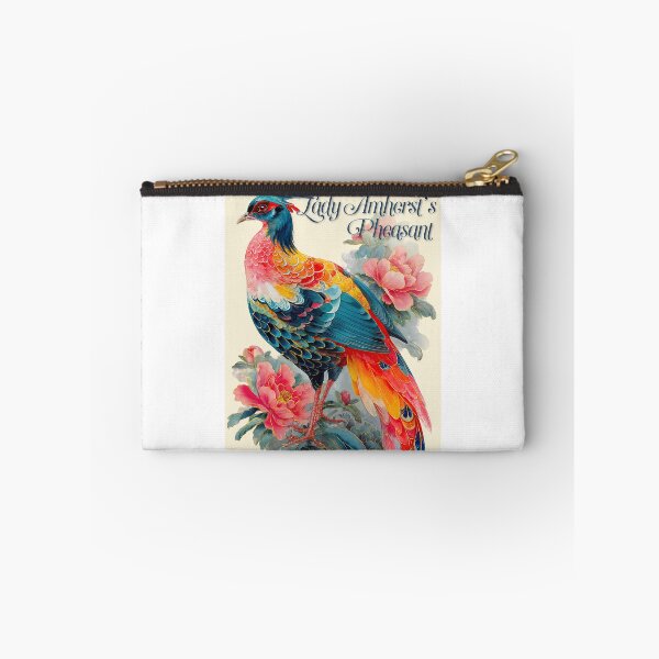 Item preview, Feathers and Peonies: The Majesty of Lady Amherst’s Pheasant designed and sold by ForeverPrintsOK.